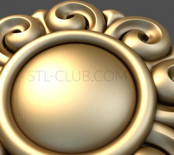 3D модель Стилизованное солнце (STL)